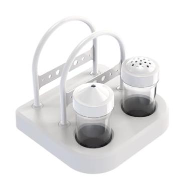 Imagem de Porta Guardanapo, Palito E Sal Pequeno, Moderno (Branco)