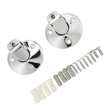 Imagem de SPYMINNPOO Melhor Substituição de Correspondência, Suporte Sunvisor de Revestimento de Aço Inoxidável Com Bucha de Parafuso para Cama Ro 1967 1969, Suporte de Substituição de Alta Resistência,