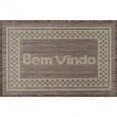 Imagem de Mini Capacho Sisal Look Bem Vindo 008 Castor 040x060 Cm