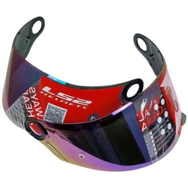 Imagem de Viseira Capacete Ls2 Ff358 Camaleão Original 2 Unidades