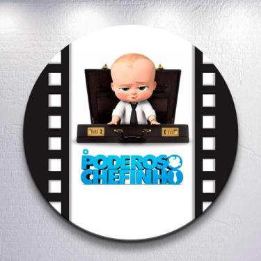 Imagem de Capas Painel Redondo Festa Infantil Chefinho Beby Poderoso Grande ou M