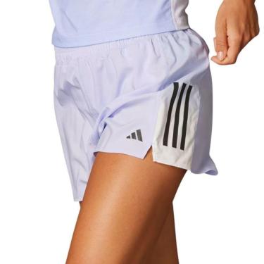 Imagem de Shorts Adidas Own the Run Colorblock Feminino - Lilás G-Feminino