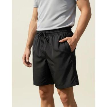 Imagem de Bermuda Masculina Shorts Elastano Tactel Academia Corrida - Long Life,