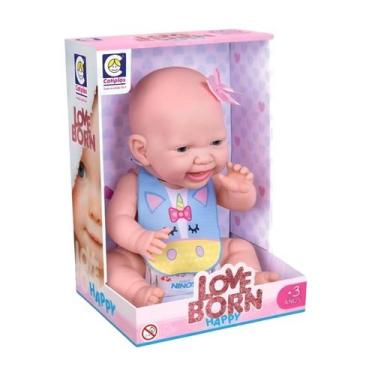 Imagem de Boneca love born happy - Cotiplas