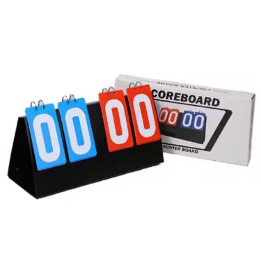 Imagem de Placar Contador Pontos Portatil Dobravel Marcador Futebol