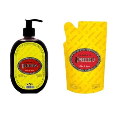 Imagem de Kit Sabonete Líquido Granado Odor de Rosas 320 ml + Refil Sabonete Líquido Odor de Rosas 320 ml