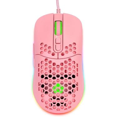 Imagem de Mouse Gamer Vx Gaming Void Com Led Rgb- 7600 Dpi Rosa Com C