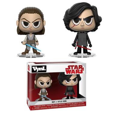 Imagem de Funko Vynl Star Wars Rey & Kylo Ren 2-pack