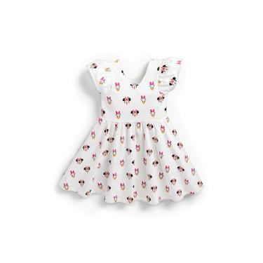 Imagem de MONICA + ANDY Vestido de manga curta orgânico para bebês Let's Dance, Minnie + Friends on White, 14 Anos