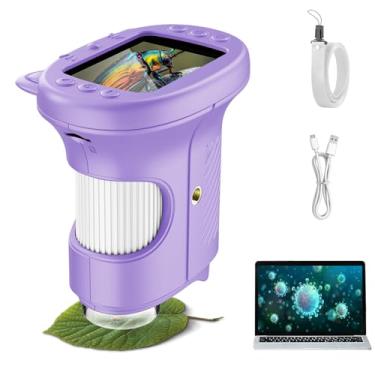 Imagem de OAEBLLE Câmera infantil, câmera de vídeo selfie de lente dupla 1080p para idades de 3 a 12 anos, recarregável, cartão de 32 GB, aniversário