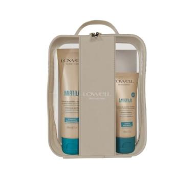 Imagem de KIT LOWELL MIRTILO SHAMPOO, COND, LEAVE-IN + NÉCESSAIRE