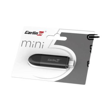 Imagem de Adaptador Mini 5 SE Wireless Carplay Para iPhone Conexão Rápida E Está