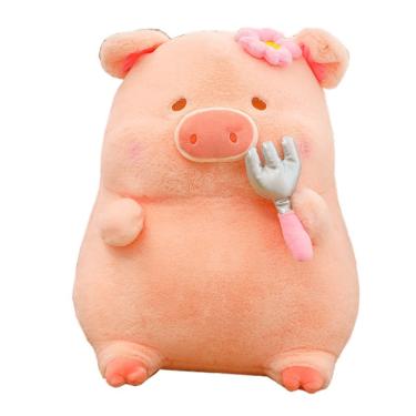 Imagem de Boneca de pelúcia Sakura Lulu Pig, desenho animado de pelúcia de 45 cm