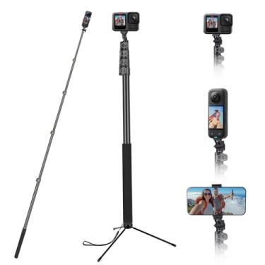 Imagem de Bastão de selfie longo invisível de 3 m para Insta360, celular, com controle remoto sem fio, adesivo de super selfie estendido de 3 metros para câmera X4, X3, ONE X2, ONE R, ONE X, ONE GO 3S 3 2