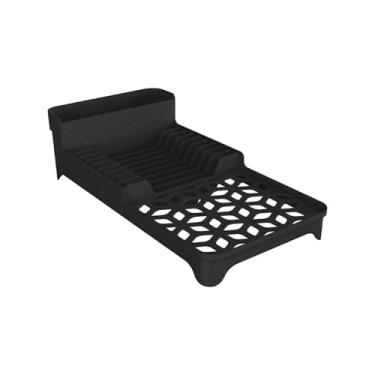 Imagem de Escorredor de Louça Multi de Plástico cor Preta UZ Utilidades - UZ448-PR