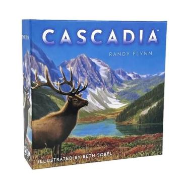 Imagem de Jogo De Tabuleiro Estratégico Cascadia Para 4 Jogadores, Crie Um Ecoss