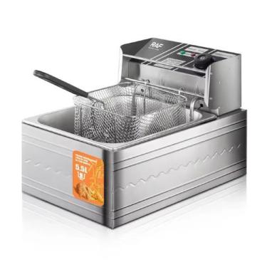Imagem de Fritadeira Elétrica Óleo 5.5L Gourmet Profissional 220 Volts - Raf, Ci