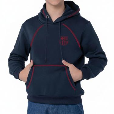 Imagem de Moletom Juvenil Barcelona Marinho 18
