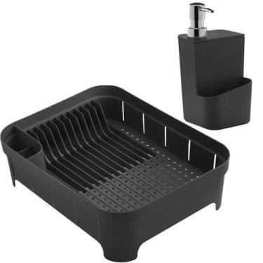 Imagem de Escorredor Louça Pratos Talheres Disperser Detergente 650ml
