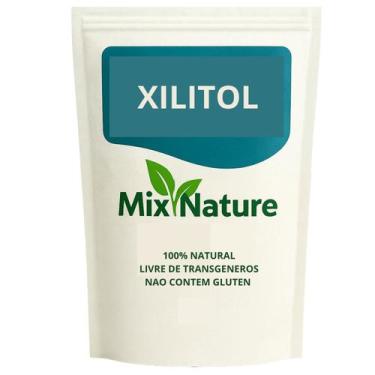Imagem de Xilitol Importado 500g Xylitol Cristal 100% Puro Adoçante - MIX NATURE