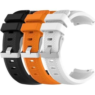 Imagem de Kit 3 Pulseiras 22mm Compativel com GTR4 GTR 4 GTR 3 GTR 3 Pro GTR 2 G