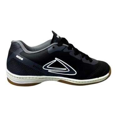 Imagem de Chuteira Futsal Wonder Apollo Indoor Juvenil - Preto e Cinza-Unissex