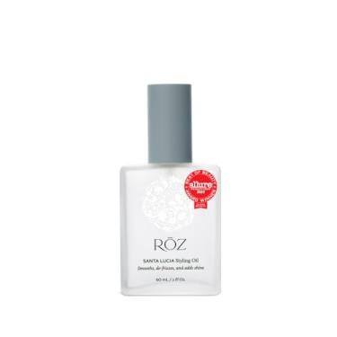Imagem de RŌZ Óleo para pentear Santa Lucia – óleo de cabelo leve e nutritivo, uma base para o estilo diário, controle de frizz e brilho – protetor térmico, vegano, para todos os tipos de cabelo – 60 ml