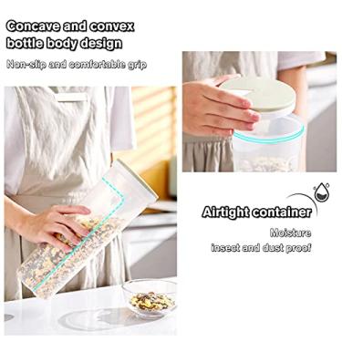 Imagem de Container de Macarrão Spaghetti Airtight Food Storage Containers com Tampa Ajustável Organização e Armazenamento Multipropósito para Despensa Macarrõe