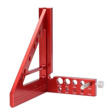 Imagem de Acouto Régua de Medição Multiângulo para Rascunhos Precisos - Carpinteiro Com Precisão Escalonada para Projetos de Marcenaria