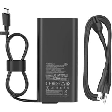 Imagem de Carregador de laptop adaptador USB C 165W GAN adequado para Dell Precision 5680 5690 3580 3581 compatível com XPS 17 9720 9730 Latitude 7640 7340 5540 5440 Inspiron-14 16 Plus 7640 7430 Pro DAA