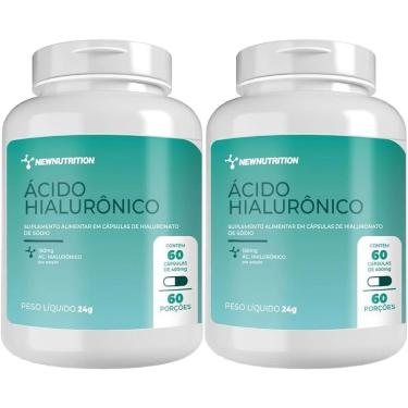Imagem de Kit 2X Ácido Hialurônico 150mg - 60 Cápsulas - NewNutrition-Masculino