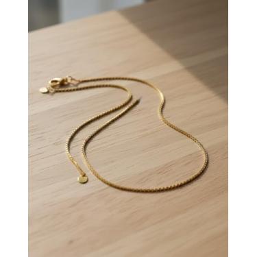 Imagem de Corrente N0012 Semi Joia Banhada a Ouro 18k