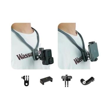 Imagem de Suporte De Pescoço De Silicone Para GoPro Hero 13 12 11 10 9 8, Insta3