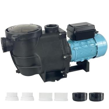 Imagem de Bomba de piscina programável de velocidade variável de 2,5 HP vs. velocidade múltipla 230 Vac 8100 GPH bomba inteligente para piscina no solo e acima do solo compatível com tubo de 3,8 cm e tubo de 5