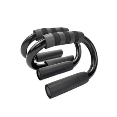 Imagem de 2 peças/conjunto de barras de suporte push up em forma de S portátil multifuncional força exercício fitness exercício físico, casa, academia