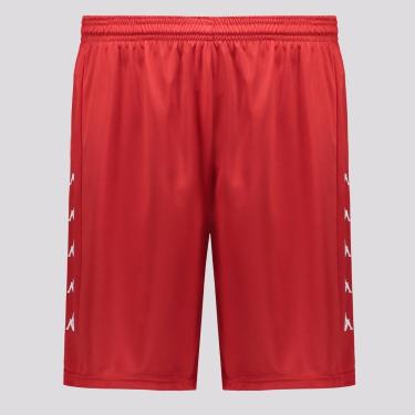 Imagem de Calção Kappa Sport Juvenil Vermelho-Unissex