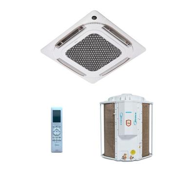 Imagem de Ar Condicionado Split Cassete Inverter 4 Vias Wi-Fi Midea 36.000 Btus 220v Frio R32