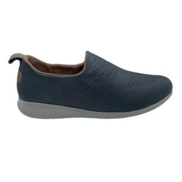 Imagem de Tênis Usaflex Casual Tecido Grafite 0607 - Grafite 38-Feminino