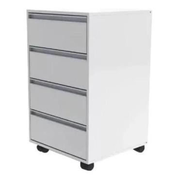 Imagem de Gaveteiro Rodinhas 4 Gavetas Ecoplan Ecogr-3 - Ecoplanejados