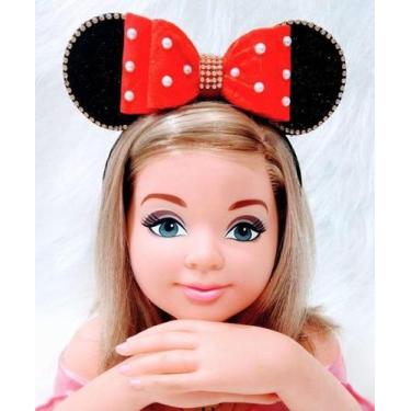 Imagem de Tiara Belli Minnie/Minie Vermelha para Cabelo - Acessório Infantil - n