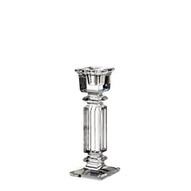 Imagem de Castiçal - 18,3 cm de altura - lindo suporte de vela magnífico de cristal - serve para castiçal cônico padrão - exclusivamente projetado - pela Barski - Feito na Europa