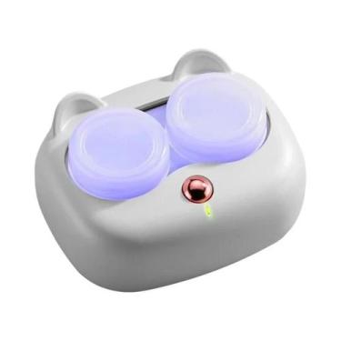 Imagem de Limpador Ultrassônico Portátil Para Lentes De Contato Com Estojo Remov