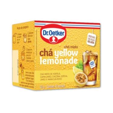 Imagem de Chá Gelado Yellow Lemonade Dr. Oetker 20g - 10 Saquinhos