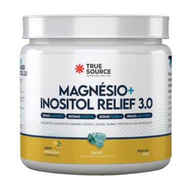 Imagem de Magnésio + Inositol Relief 3.0 Maracujá True Source 350g