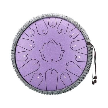 Imagem de Tambor De Língua De Aço Hluru De 13 Polegadas E 15 Notas Em Tom C, Ins