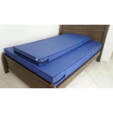 Imagem de Capa para colchão de solteiro impermeável 0.88 x 1.88 x 0.25 - Cia das