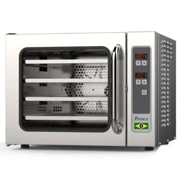 Imagem de Forno Elétrico Industrial de Convecção 4 Assadeiras S/Vapor  220V MINICONVSV Prática