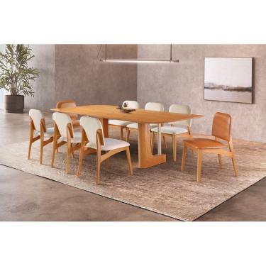 Imagem de Sala de Jantar Escutural 8 Cadeiras - Axis - Requinte Salas