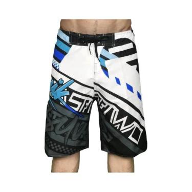Imagem de Bermuda Masculina Estampada Para Natação, Surf, Praia E Corrida, Moda 