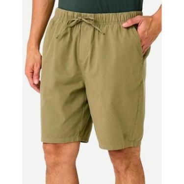 Imagem de Bermuda Dudalina Masculina Right Fit Elástico Verde Claro-Masculino